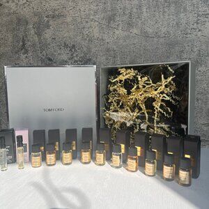 Tom Ford x12pc Fragrance Luxury  Gift Set  Bundle  EDP Travel Splash 3.4
